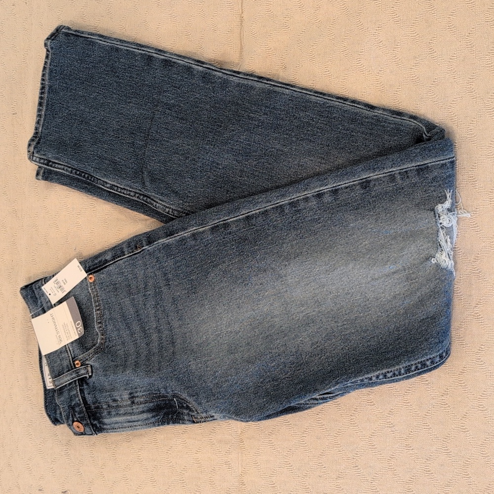 GAP Women's Straight Leg Jeans - Blue